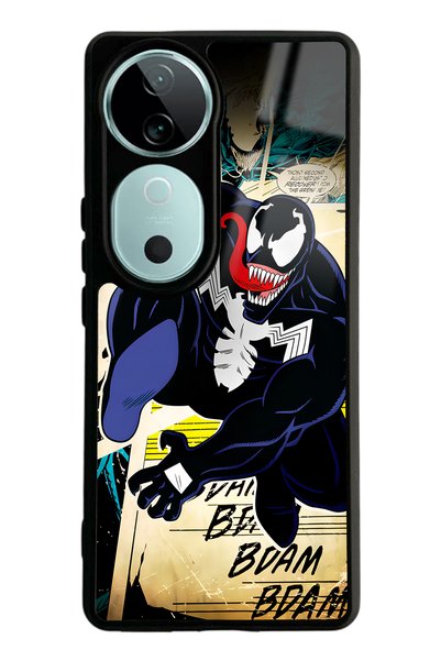 Spoyi Vivo V40 Venom Design Glossy Phone Case