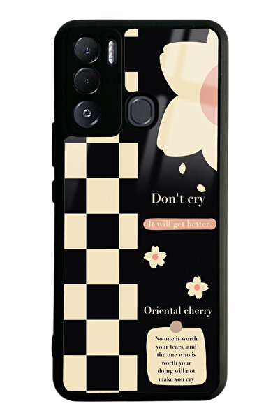 Spoyi Tecno Pova Neo Don't Ery Tasarımlı Glossy Telefon Kılıfı