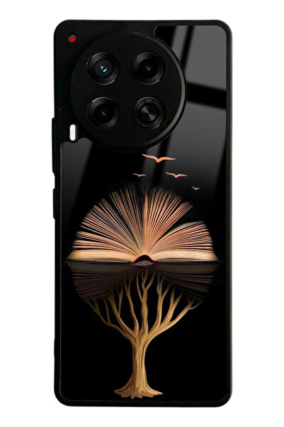 Spoyi Tecno Camon 30 Kitap Tasarımlı Glossy Telefon Kılıfı