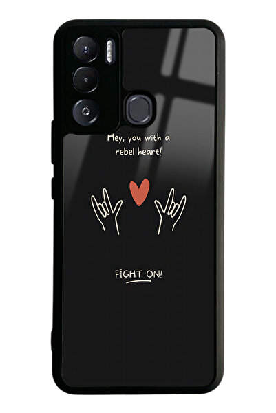 Spoyi Tecno Pova Neo Fight On Tasarımlı Glossy Telefon Kılıfı