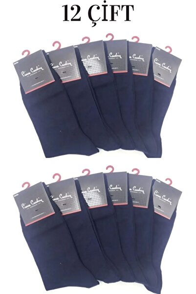 Pierre Cardin 12 пар темно-синіх бамбукових шкарпеток для чоловіків