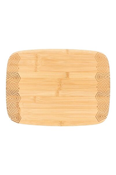 Bien Servi لوح تقطيع من الخيزران الطبيعي الصديق للبيئة، بني، 38 × 28 سم