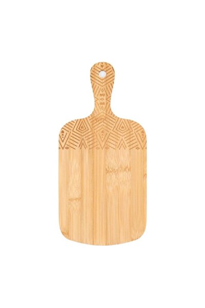 Bien Servi لوح تقطيع صديق للبيئة مصنوع من الخيزران الطبيعي مع مقبض بني 33 × 1...