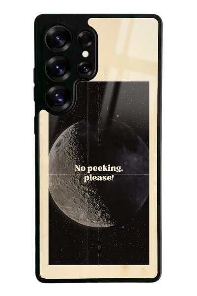 Spoyi Samsung S25 Ultra Peeking Design Glossy Phone Case