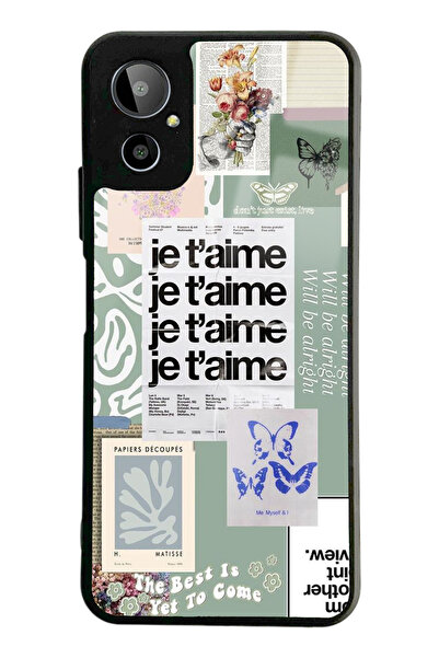 Spoyi Gm 23 SE Je T'aime Tasarımlı Glossy Telefon Kılıfı