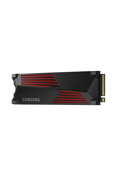 Samsung 990 Pro Mz-v9p1t0cw 1tb Nvme Gen4 Disk - 7450-6900mb/s, With Cooler