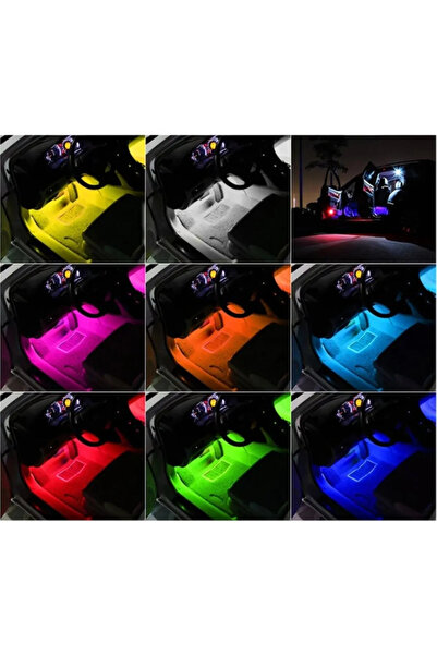 DKELEKTRONİK AYAK ALTI LED RGB 12 LEDLİ SESE DUYARLI /LED/