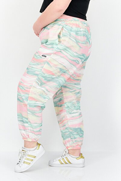 adidas Women Plus Size Outdoor Sweatpants, Cream Combo