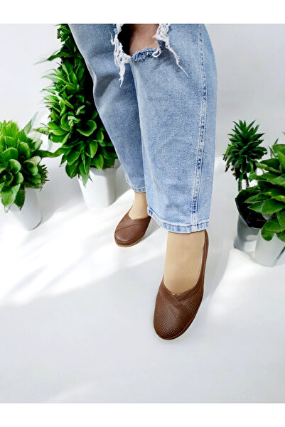 GokceKundura06 Balerini de zi cu zi și de exterior cu talpă anti-alunecare pe...