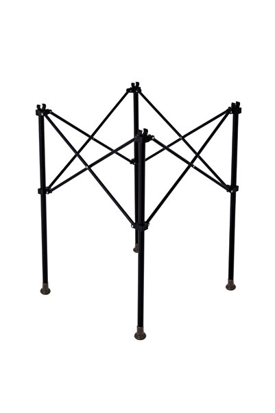 Mynila Katlanır Kamp Ve Piknik Masası Esneme Engelleyen Roll Bar Destekli (Taşıma Çantalı ) 70x66x70cm