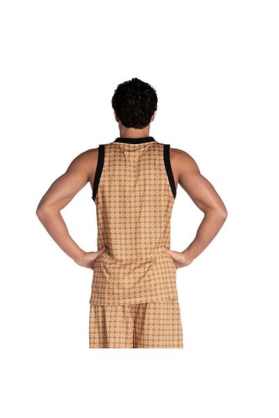 ARENA 50th Tank Top - Ανδρικό T-shirt με κίτρινο πλέγμα 006453313