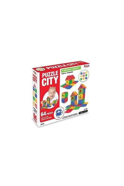DEDE Puzzle City 64 Pieces