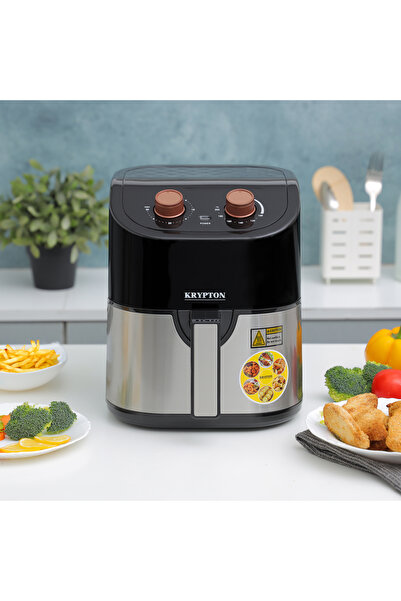 KRYPTON Air Fryer- KNAF6228N/ 1600 w, 4.5 Liter Capacity with Non-Stick Pot w...