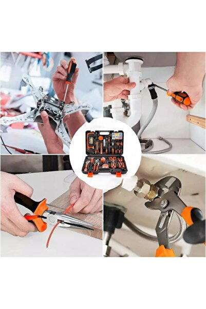 UmoTech 105 Parça Profesyonel Tamir Seti - Çok Amaçlı Dayanıklı Alet Takımı ve Taşıma Çantası