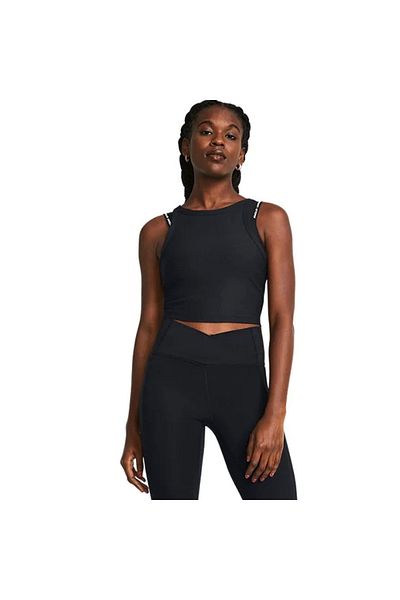 Under Armour Γυναικείο μαύρο εσώρουχο προπόνησης Meridian Rib 1384008 -001