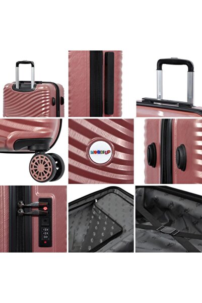 Biggdesign Moods Up Rosegold Orta Boy 24" Valiz