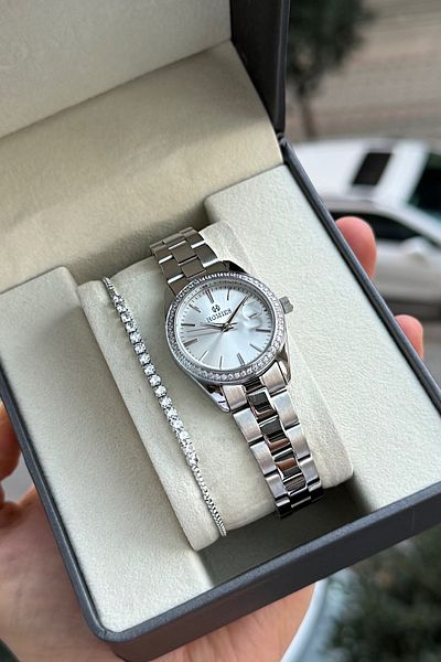 Homies Women's Gift Box and Bracelet with Stone Detail - Hm 23678765