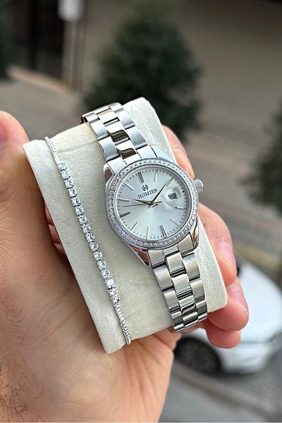 Homies Women's Gift Box and Bracelet with Stone Detail - Hm 23678765