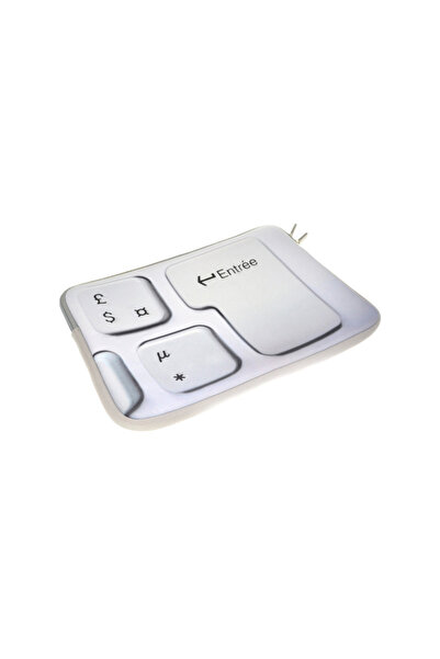 NEKTAR Neopren Tablet Kılıfı Gri Klavye