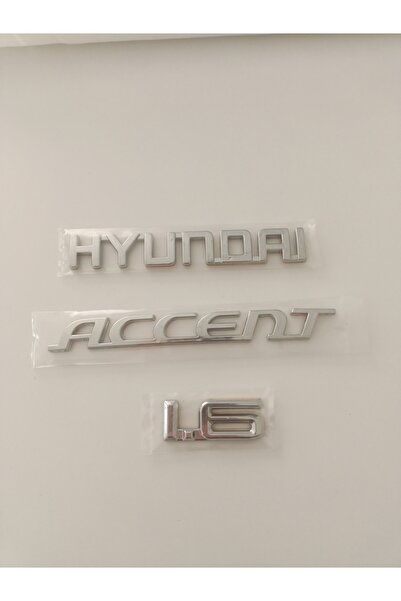 Passenger Car Oto Yedek Parça HYUNDAİ ACCENT BAGAJ YAZISI 1.6 YAZI HYUNDAİ AC...