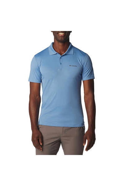 Columbia Zero Rules Erkek Mavi Outdoor Polo T-Shirt AM6082-479