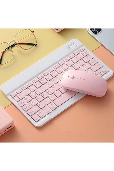 Generic Wireless Bluetooth Three System Universal Mobilephone and Tablet Keyboard with Mouse