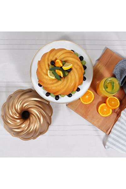 Serenk 24 cm hliníková litá ohnivzdorná nepřilnavá žulová forma na korouhvičky