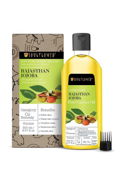 Soulflower Rajasthan Jojoba Oil 200ml