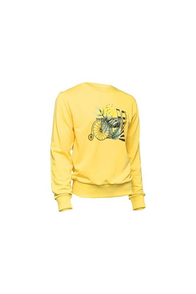 Biggdesign Nature Bicycle on the Neck Men's Sweatshirt