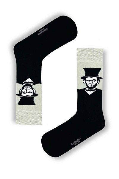 CARNAVAL SOCKS 7 Pack Art Socks - Σετ κάλτσες με σχέδια και πολύχρωμες