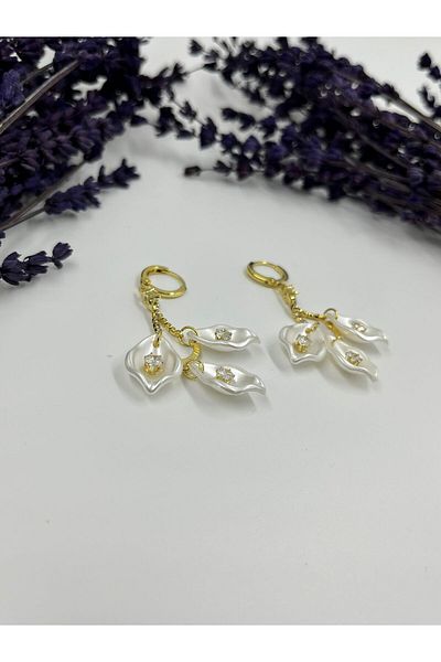Wibex accessory Earrings Zircon Stone Dangle Steel Earrings