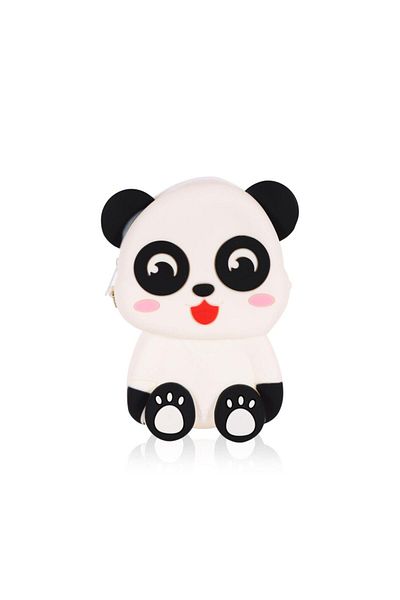 Ogi Mogi Toys Umhängetasche aus Silikon mit weißem Panda