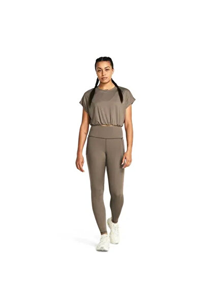 Under Armour Meridian Kadın Kahverengi Antrenman Tayt 1382522-200