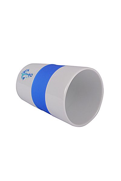 ANEMOSS Anchor Ceramic Mug with Silicone Tape