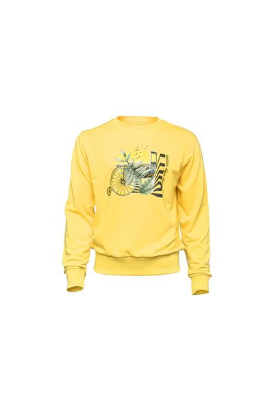 Biggdesign Nature Bicycle on the Neck Men's Sweatshirt