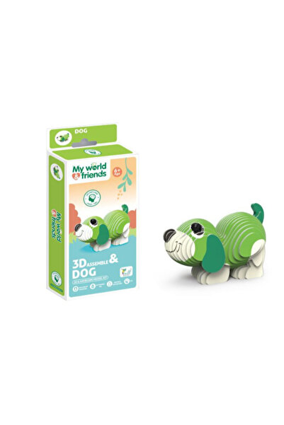 None لعبة ألغاز أصدقاء الحيوانات ثلاثية الأبعاد 1963302 - فرس النهر، سمكة الت...