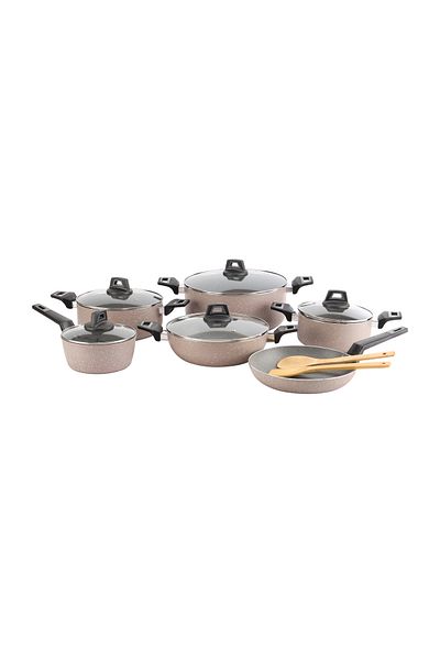 DELCASA Emerald 13-Piece Non-Stick Cookware Set- DC2283