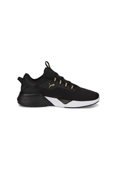 Puma 37667616 Retaliate 2 Black- Team Gold Black Men's Sports Shoes