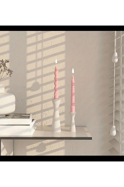 ALMİSH Candle Holder -Candlestick Set -Home Decoration