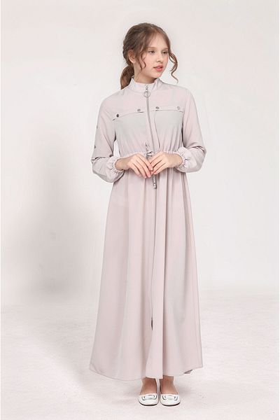 Dalikda Young Girl Long Hijab Ferace - Rochie elegantă și confortabilă pentru interior