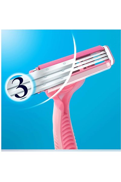 Gillette Venus جليت سيمبلي فينوس مكينة ثلاثة شفرات 8 4 حبة
