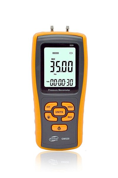 Benetech Gm520 Manometre Fark Basınç Ölçer