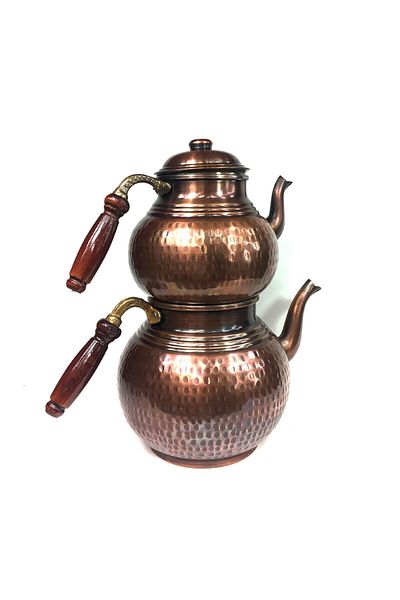 Shark Anatolia Antique Classic Hand Forged Copper Teapot No:3