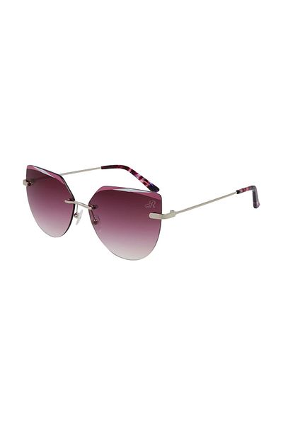Retro 5045 Hv C:2 Silver Burgundy color sunglasses for Women
