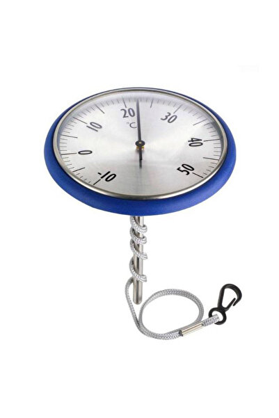 Genel Markalar Paslanmaz Yüzer Havuz Termometresi Pilsiz Mekanik Bağlanabilir...