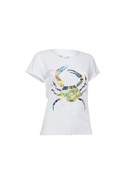 ANEMOSS Crab Womens T-shirt , S Size