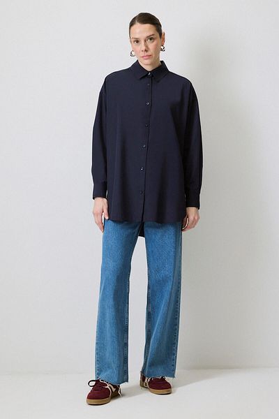 Touché Privé Relaxed Fit Poplin Gomlek