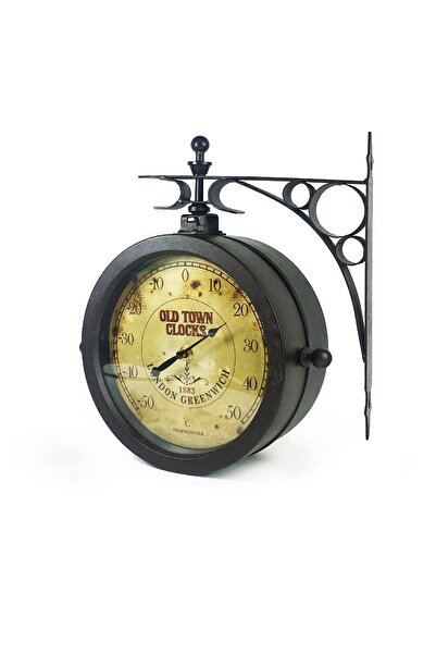 TFA Orient Express Nostaljik Duvar Saati Ve Termometre