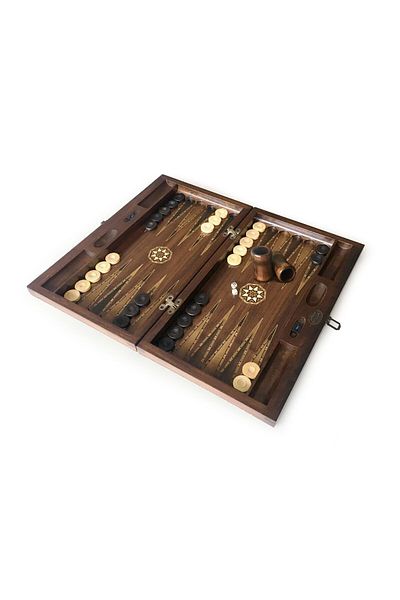 Helena Wood Art Smarty Carved Carved Dark Walnut