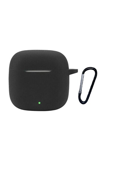 Gpack Huawei FreeBuds SE 3 Uyumlu Kılıf Mat Kancalı Silikon SF13 Siyah